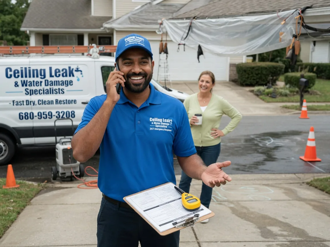 Ceiling Leak Cleanup Cowlesville, NY FAQs
